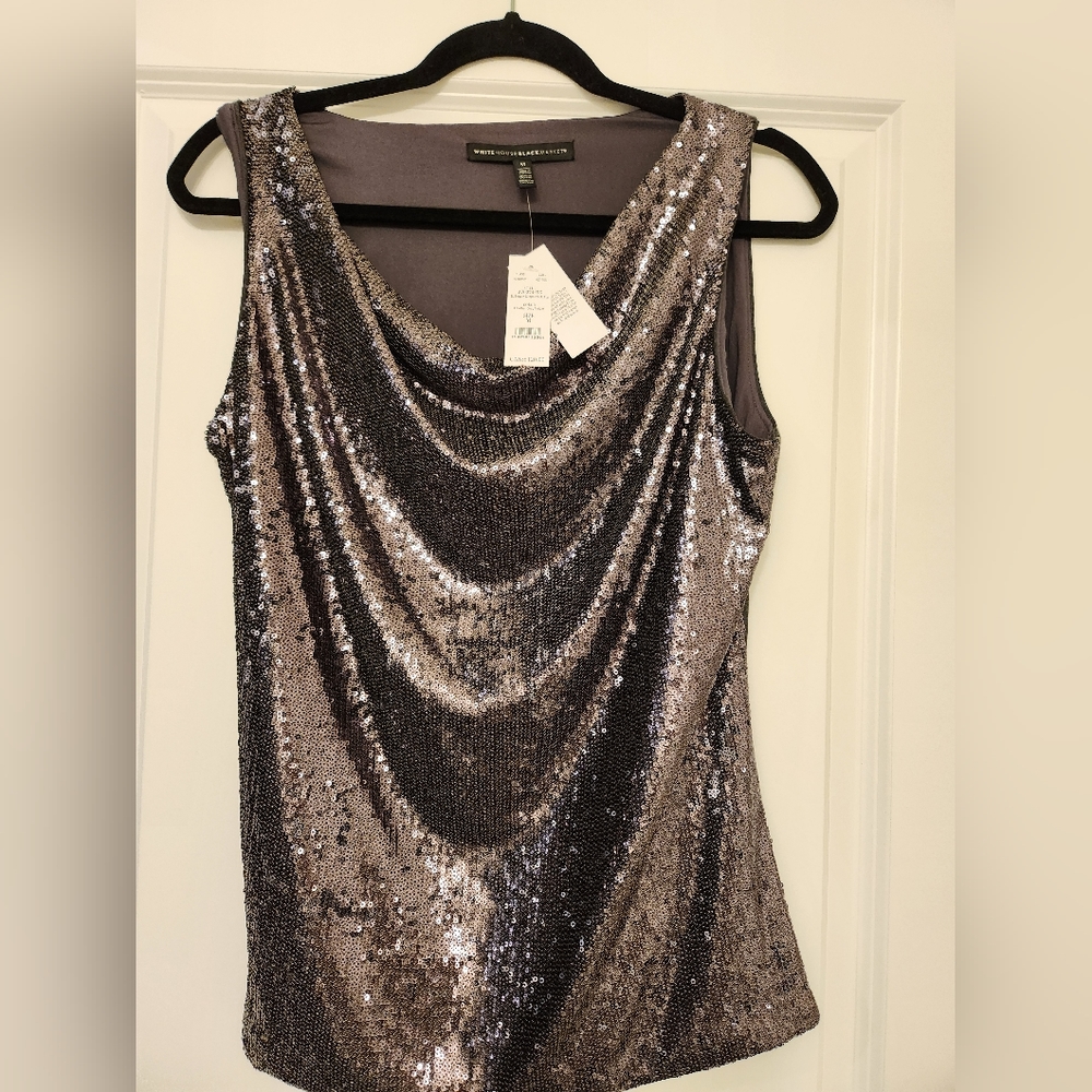 NWT White House Black Market Blouse Size M